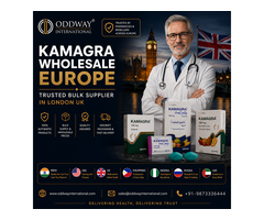 Kamagra UK – Trusted Wholesale Supplier for Europe & Global Markets - Oddway