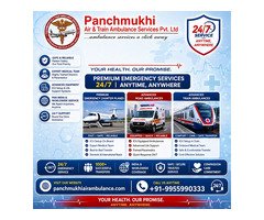 Panchmukhi Offers the Best Air and Train Ambulance Service for Emergency Medical Transport in Patna