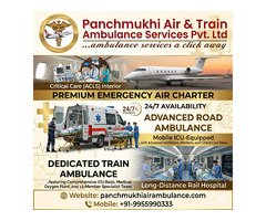 Choose Panchmukhi Air and Train Ambulance for Hassle-Free Patient Transport in Guwahati