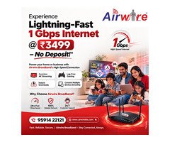New WiFi Connection in Bangalore
