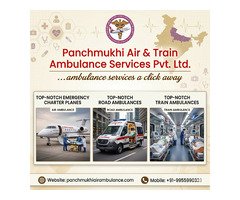 Panchmukhi Air and Train Ambulance Is A Trusted Mode of Medical Transfer in Mumbai