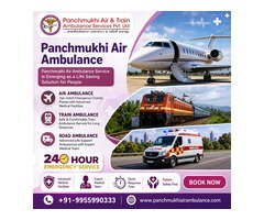 Choose Panchmukhi Air and Train Ambulance Service in Hyderabad for Best Patient Health Monitoring