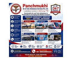 Book Sanitized Services Offered By Panchmukhi Air and Train Ambulance Service in Guwahati