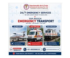 Transfer Ventilator Patients via Panchmukhi Air and Train Ambulance Service in Kolkata