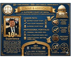 Best Lawyer in Patna for Civil, Criminal & Family Cases | Advocate Sunil Kumar