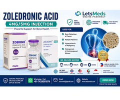Order Zoledronic Injection Online with Worldwide Shipping in Philippines Or Malaysia