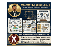 Criminal Lawyer in Patna for Bail, FIR & Defense Representation | Advocate Sunil Kumar