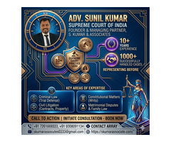 Best Lawyer in Kankarbagh, Patna for Civil, Criminal & All Matters | Advocate Sunil Kumar