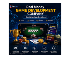 Real Money Game Development Company | BlockchainAppsDeveloper