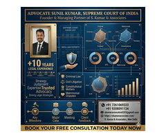 Top Advocate in Patna for Legal Consultation & All Court Matters | Advocate Sunil Kumar