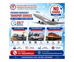 Book the Best Panchmukhi Air and Train Ambulance to Transport Your Patient