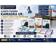 Kamagra UK Wholesale Supply for Pharma Distributors - Oddway