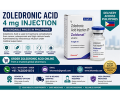 Zoledronic Acid for Cancer Patients in Philippines