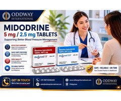 Midodrine 5 mg Price in Philippines | Wholesale Supply - Oddway