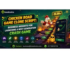 Launch a Viral Crash Game with Chicken Road Game Clone Script