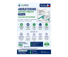 Abiraterone 250 mg Tablet For Prostate Cancer Medicine Supplier Philippines