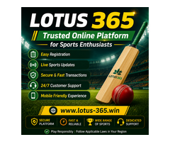 Lotus 365 – Trusted Online Platform for Sports Enthusiasts