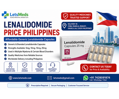 Indian Generic Lenalidomide Philippines | Available for Philippine Patients