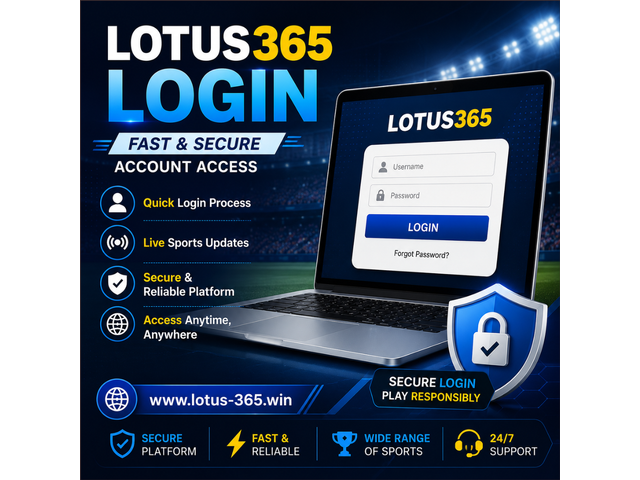 Lotus365 Login – Dream to success - 1/1