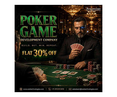 Want to Launch Your Own Poker Platform? Save Flat 30%