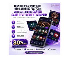 Build a Scalable Casino Gaming Platform for Today’s Players – Flat 30% OFF