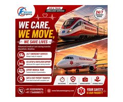 Falcon Emergency Affordable Train Ambulance in Delhi- Safe Transfers With Compassion