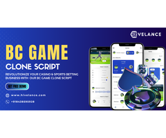 BC Game Clone Script - Launch Your Decentralized Betting Exchange