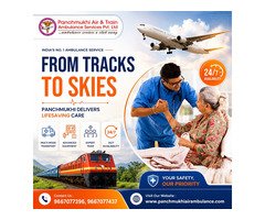 Panchmukhi Train Ambulance in Delhi- Trusted Care across Distances