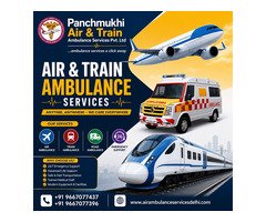 Panchmukhi Affordable Train Ambulance in Patna- Dependable Ambulance Support on Trains