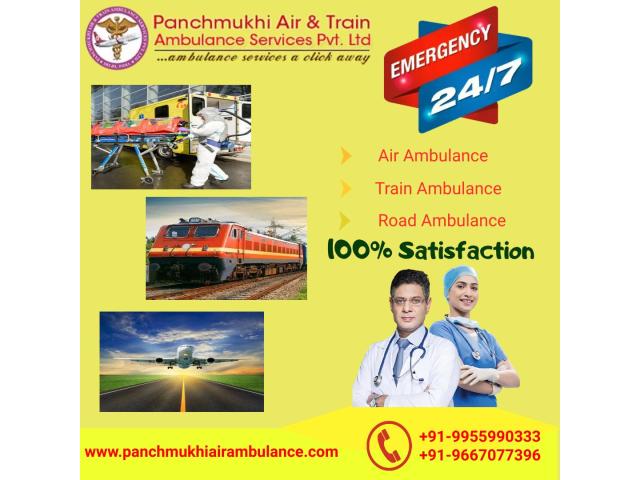 Panchmukhi Train Ambulance in Patna provides End to End Medical Care - 1/1
