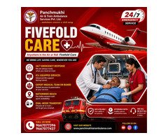 Panchmukhi ICU Train Ambulance from Delhi - Trained Staff for Safe Patient Transfers
