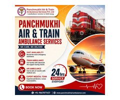 Panchmukhi Train Ambulance in Patna- Swift Journey Arranged on Time