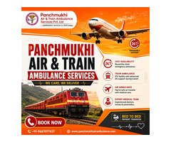 Panchmukhi Affordable Train Ambulance in Ranchi- Patient-Centered Rail Ambulance