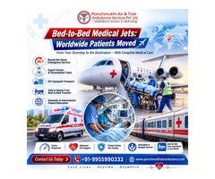 Panchmukhi ICU Air Ambulance Services in Mumbai- Efficient Long-Distance Medical Travel with Care