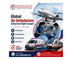 Panchmukhi Low Cost Air Ambulance Services in Varanasi- Gets Advantage of the Most Effective Solutio