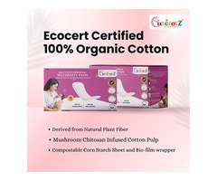 CutetotZ® Premium Heavy Duty Perineum Maternity Pads | Pack of 10 Pads