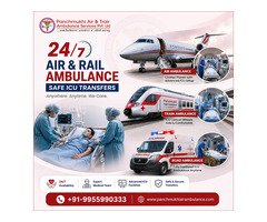 Experience a risk-free travel experience with Panchmukhi Air Ambulance Services in Hyderabad