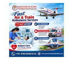 Choose Panchmukhi Air Ambulance Services with Bed-to-Bed Transfer in Kolkata