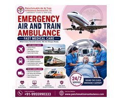 Book Panchmukhi Air and Train Ambulance Service in Kolkata | Emergency ICU Setup