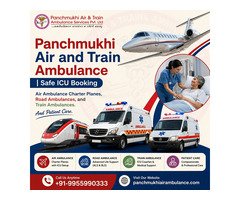 Panchmukhi ICU Air Ambulance in Chennai- Hospital Level Support in Your Service