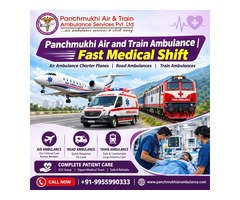 Panchmukhi ICU Air Ambulance from Thiruvananthapuram- Direct Access to Advanced Facilities