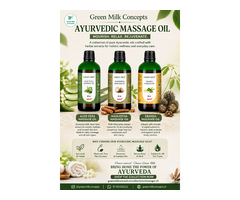 Ayurvedic Massage Oil for Abhyanga | Green Milk Concepts