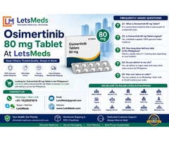 Osimertinib 80 mg Tablet Price Metro Manila Quezon City Philippines