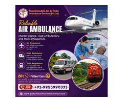 Panchmukhi Emergency Air Ambulance in Kolkata- Safe to undertake conventional transit