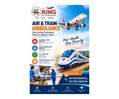 King Train Ambulance from Gorakhpur- operating with immediate effects