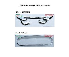 Ferrari 250 GT SWB (1959 to 1963) bumper and grill frame classic car
