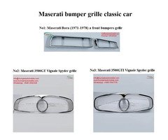 Maserati bumper and grill classic car