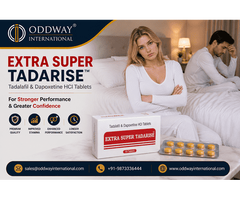 Logistics Ready: Buy Extra Super Tadarise for USA - Oddway