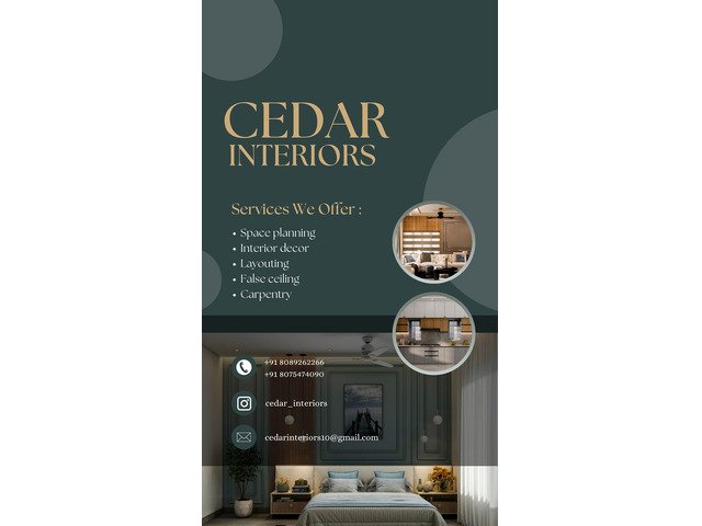 Top 3 Interior designing Works Calicut Kannur Kasaragod Wayanad Koyilandy Balussery Feroke - 2/8