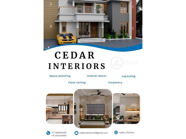 Top 3 Interior designing Works Irikkur Iritty Kalliasseri Mattannur Pappinisseri Pazhayangadi - 1/8